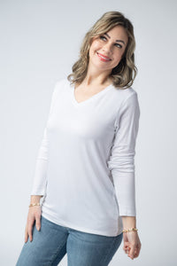 Larissa Long Sleeve in White
