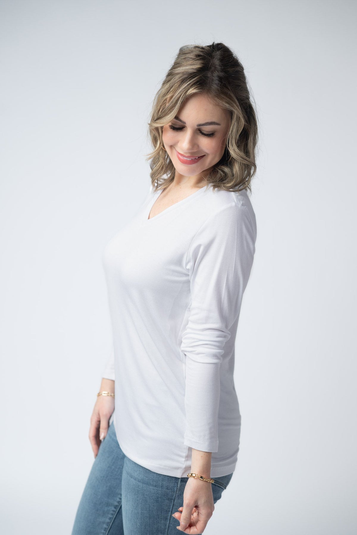 Larissa Long Sleeve in White
