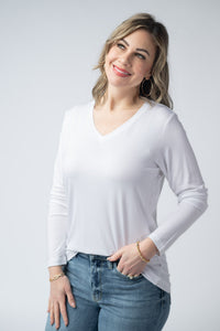 Larissa Long Sleeve in White