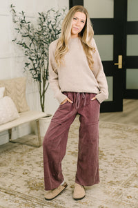 Darlin' So It Goes Mineral Wash High Waisted Sweats