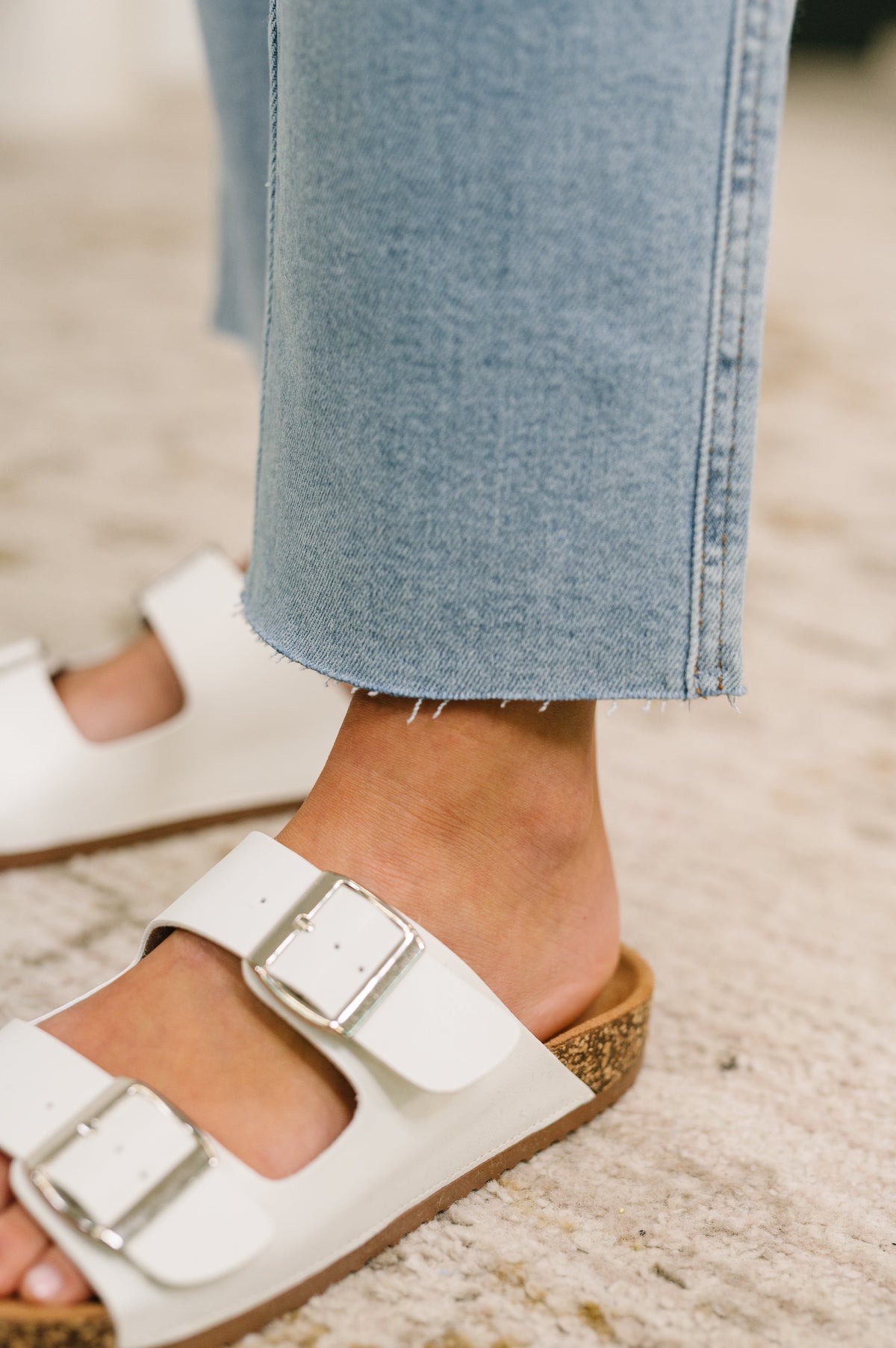 Judy Blue Mid Rise Ankle Straight w Bandana Loop