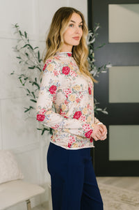 Direction to Perfection High Neck Long Sleeve Top