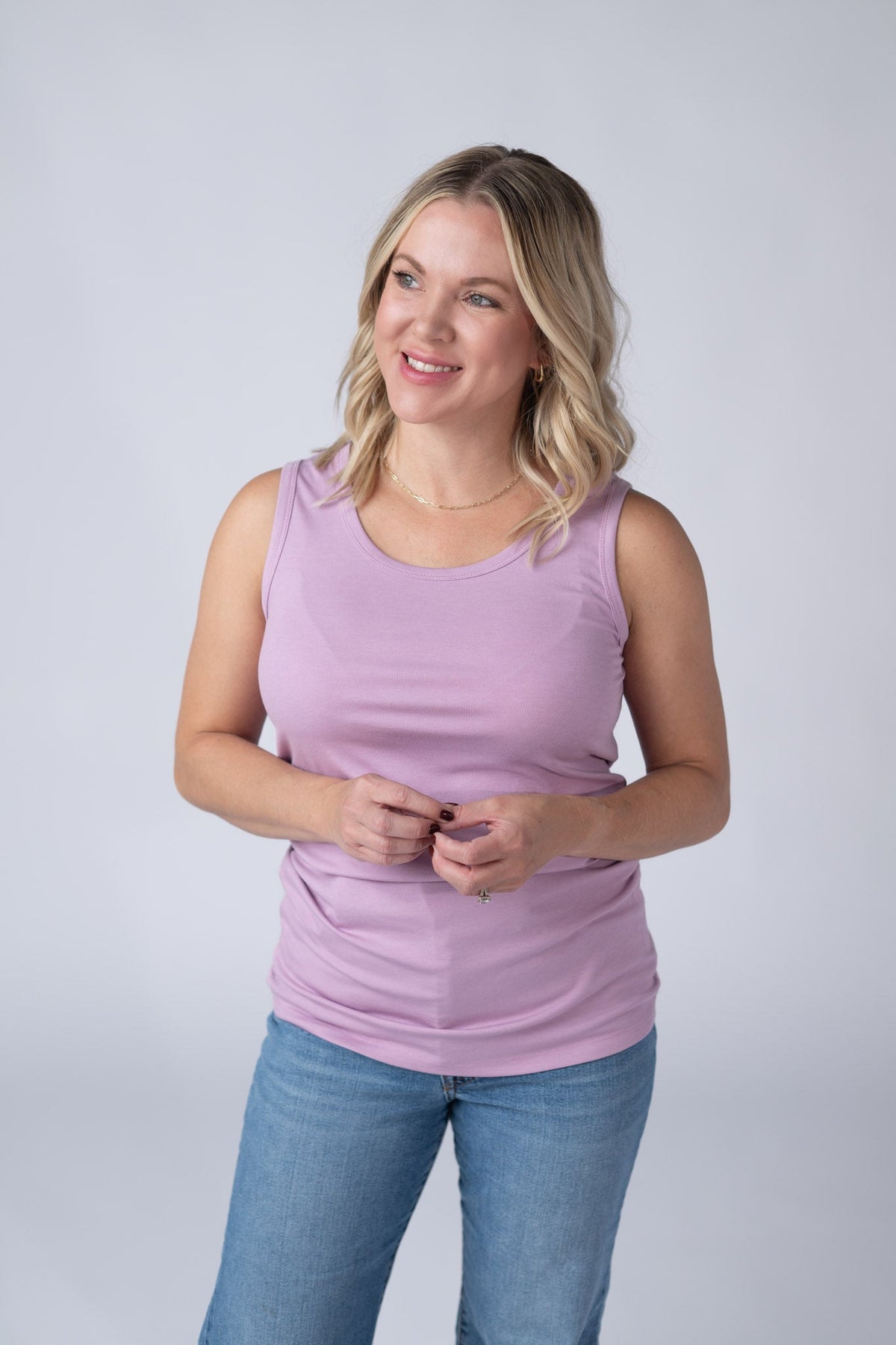 Ava Tank in Lilac