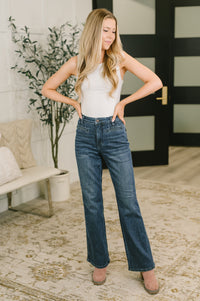 Judy Blue  High Waist Bootcut Jean with Welt Pockets