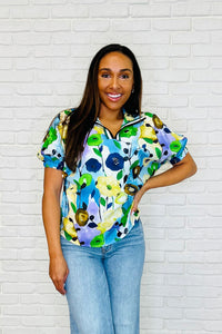 Fielding Questions Floral Top