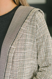 First Things First Hooded Cardigan in Neutral