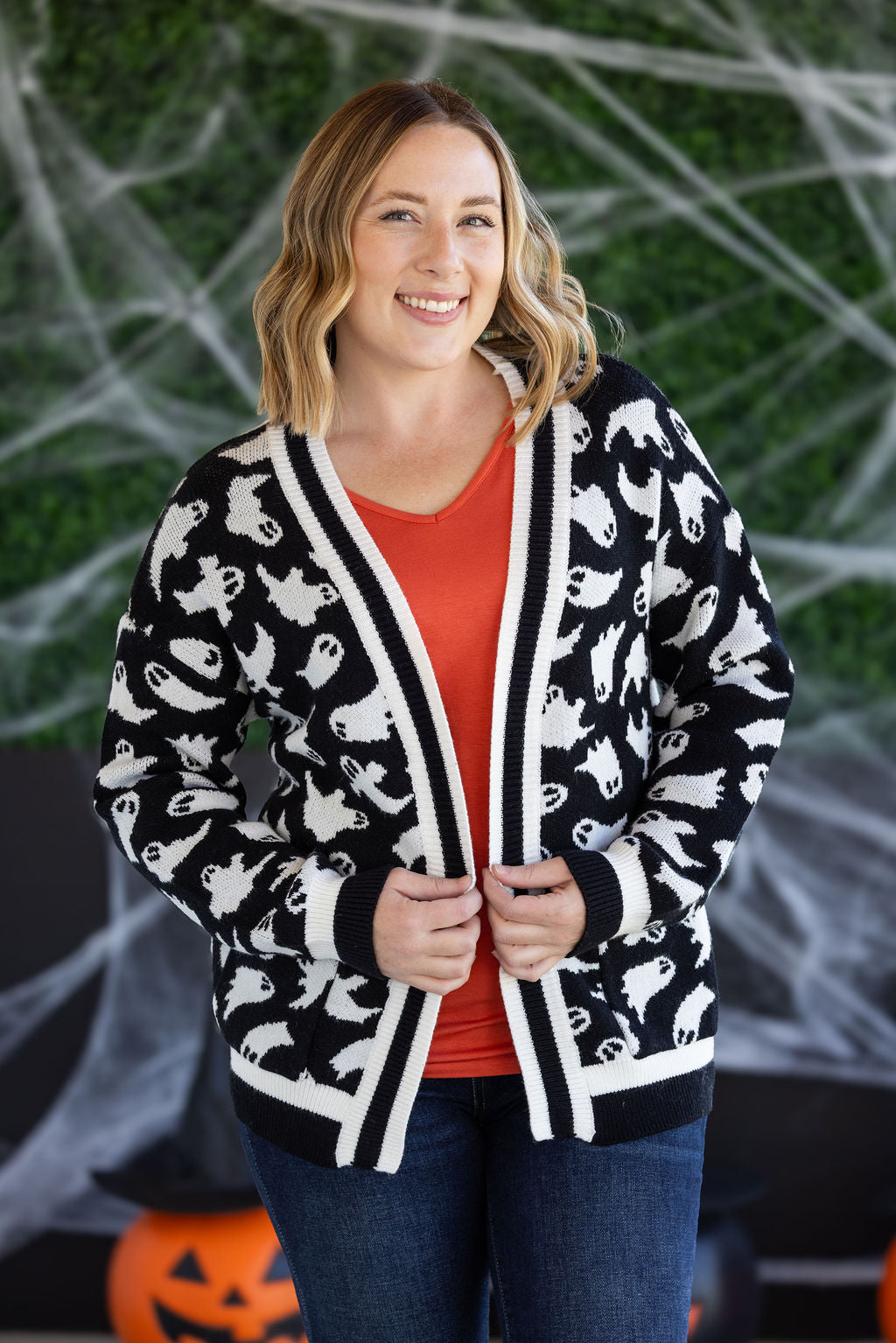 Ghostly Ghouls Cardigan