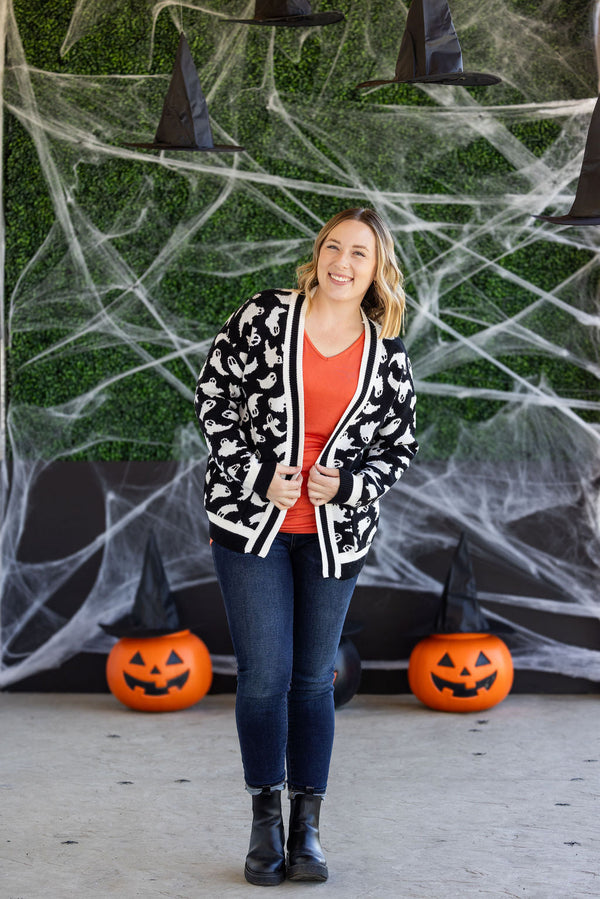 Ghostly Ghouls Cardigan