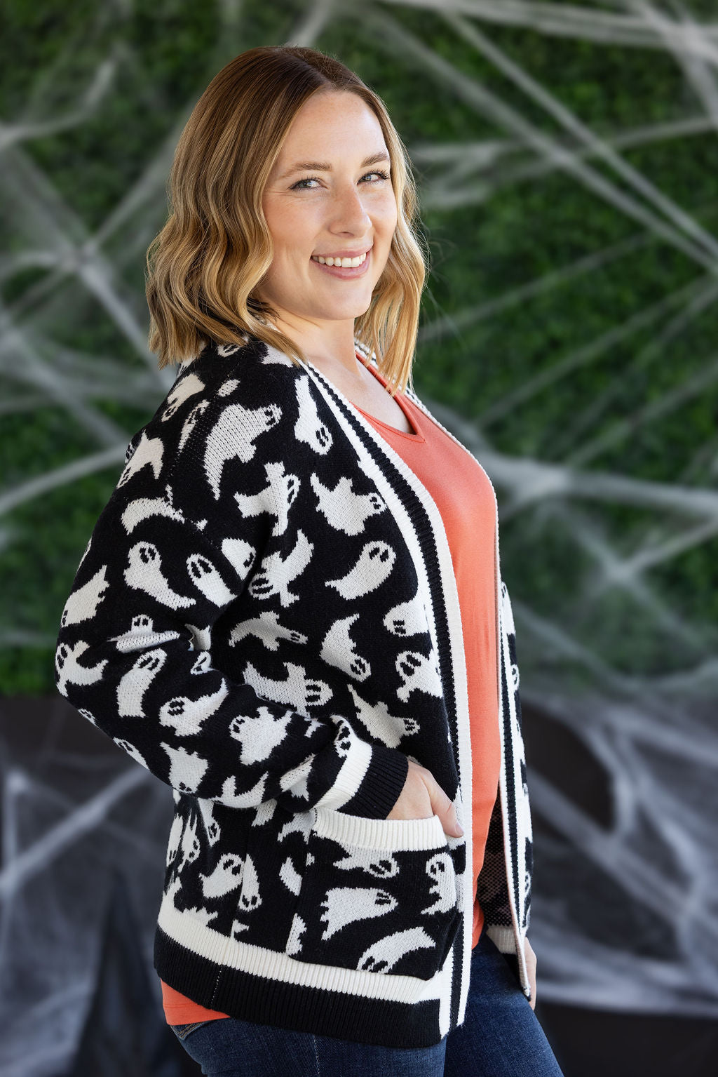 Ghostly Ghouls Cardigan