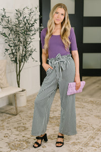 Honest Work High Waisted Trousers