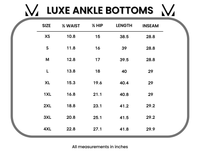 Luxe Ankle Bottoms in Navy