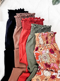 Presley Palazzo Pants in Brick