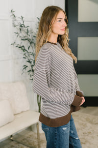 Leafy Breeze Relaxed Sweater Top