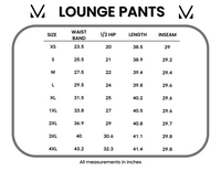 Lounge Pants in Midnight Bats