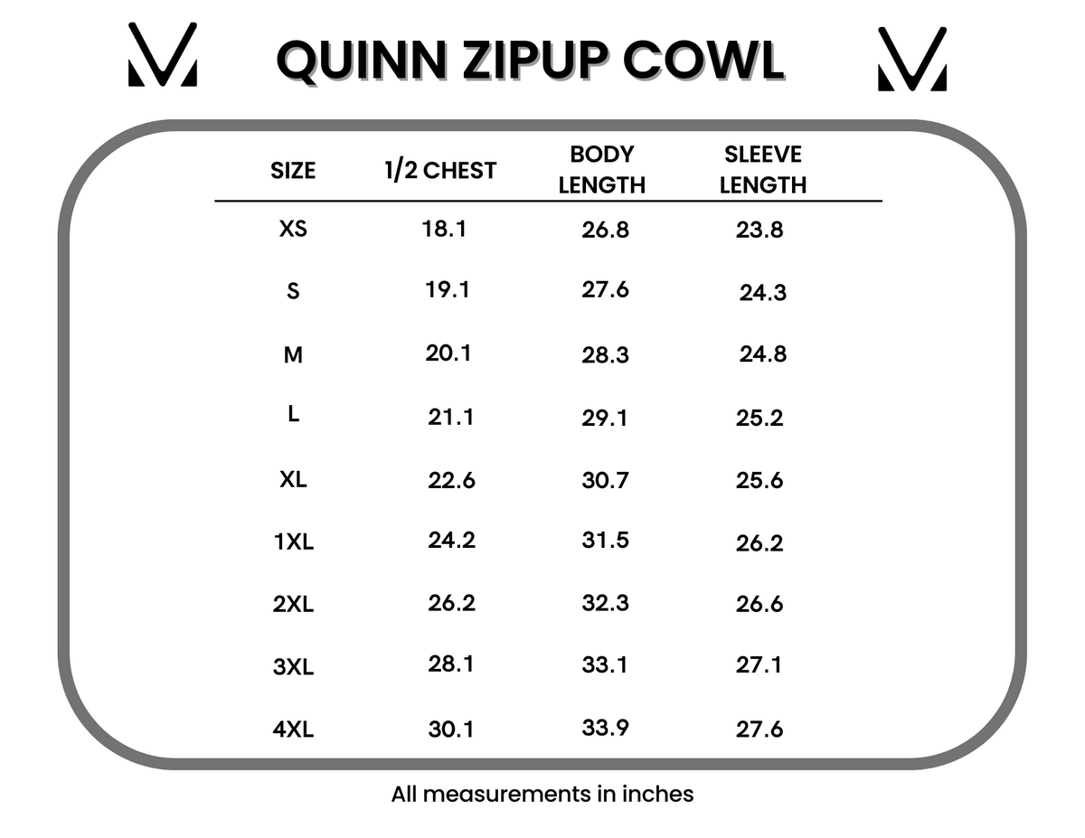 Quinn Zip Up Cowl in Evergreen