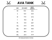Ava Tank in Aqua Palm