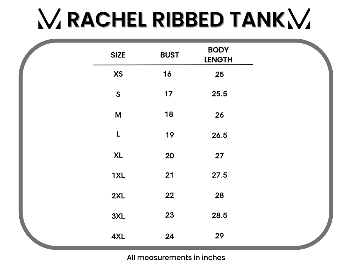 Rachel Ribbed Tank in Yellow