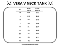 Vera V Neck Tank in Sage