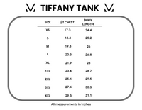 Tiffany Tank in Navy and White Stripes