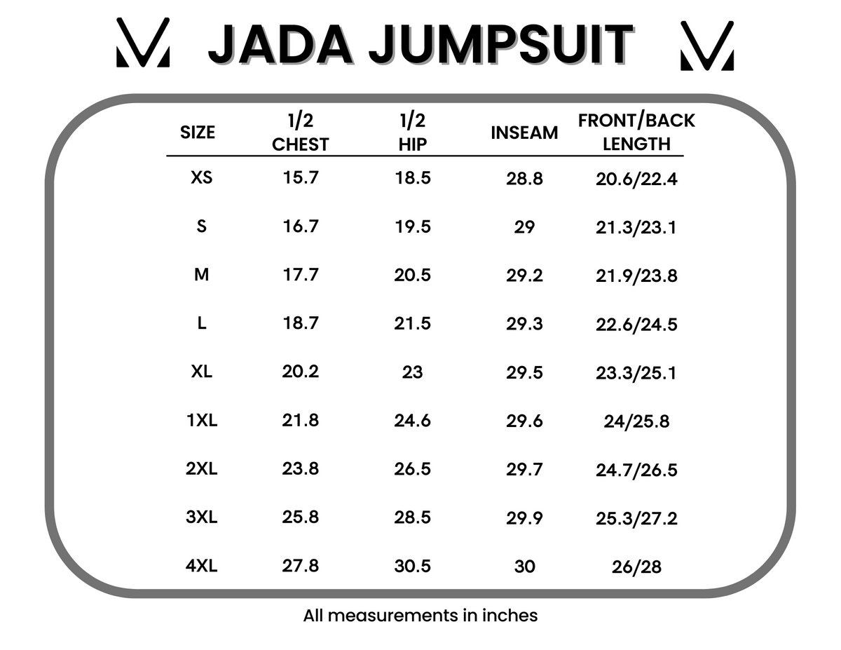 Jada Jumpsuit in Black