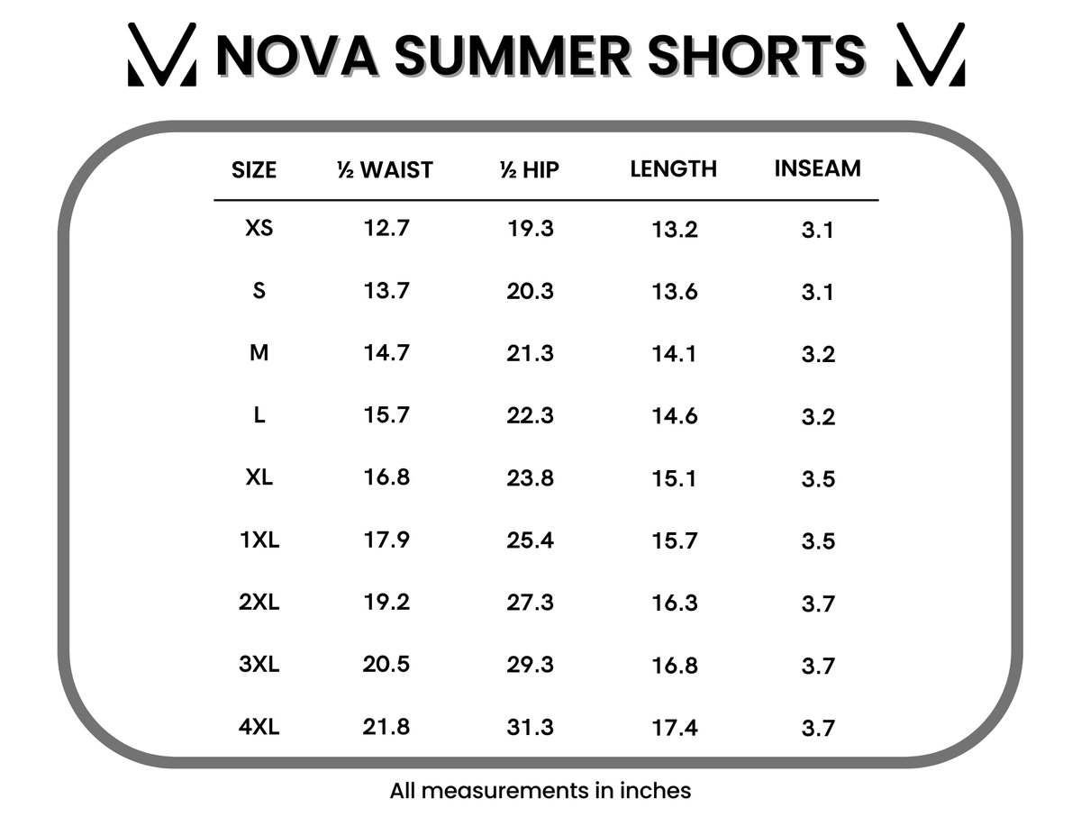 Nova Summer Shorts in Tropical Leaf