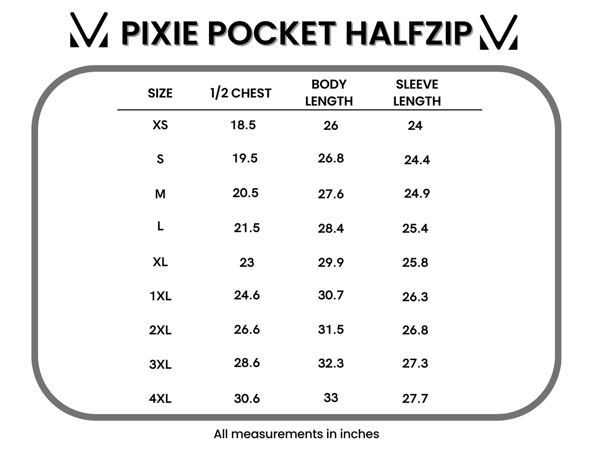 Pixie Pocket Halfzip Hoodie in Black
