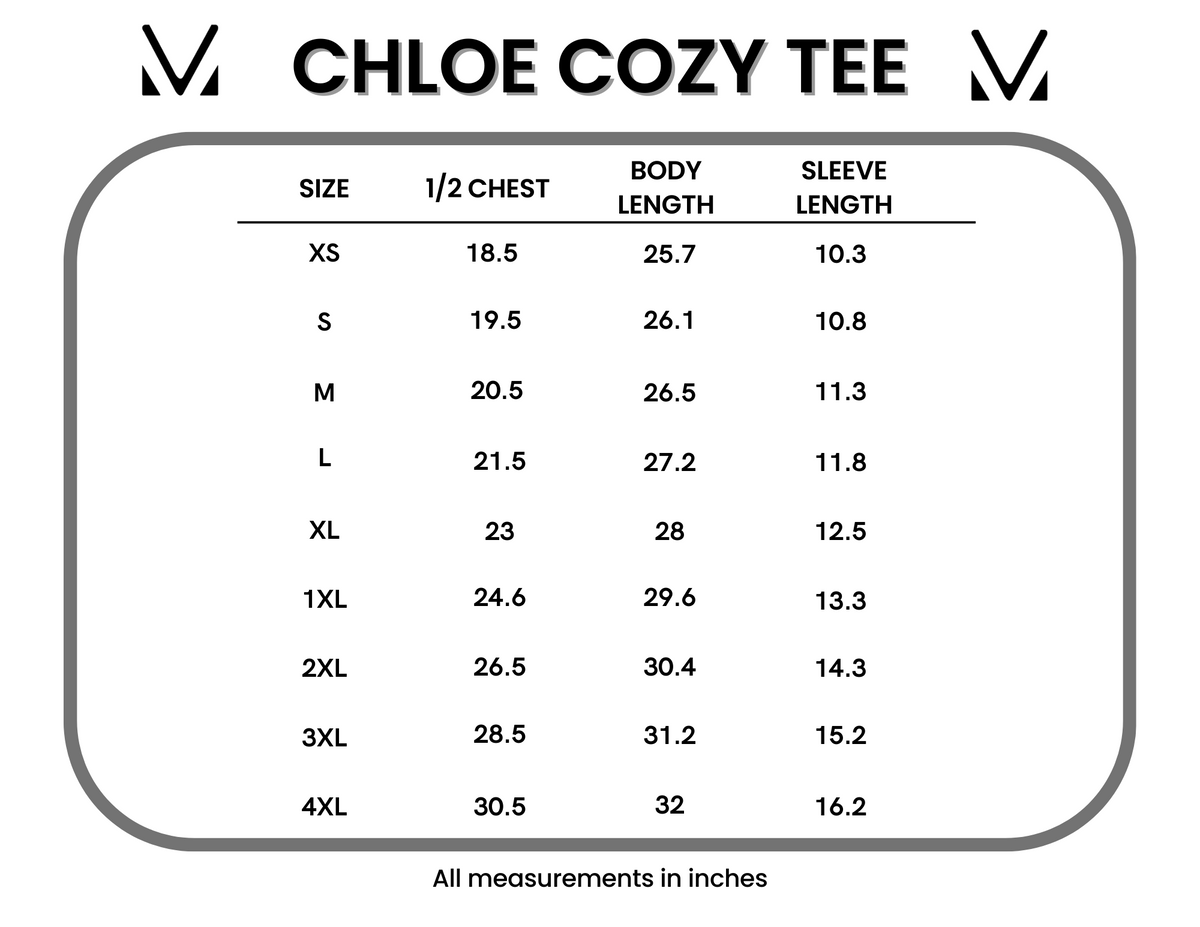 Chloe Cozy Tee in Turquoise