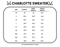 Charlotte Sweater in Mocha and Cream