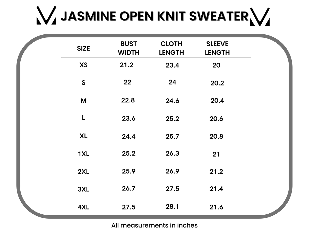 Jasmine Open Knit Sweater in Ivory