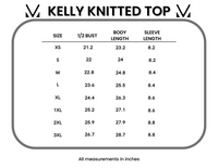 Kelly Knitted Top in Plum