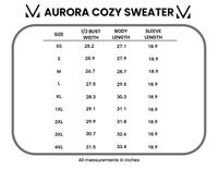 Aurora Cozy Sweater in Burgundy