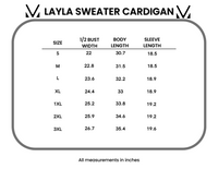 Layla Sweater Cardigan in Grey