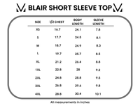 Blair Short Sleeve Top in Sage