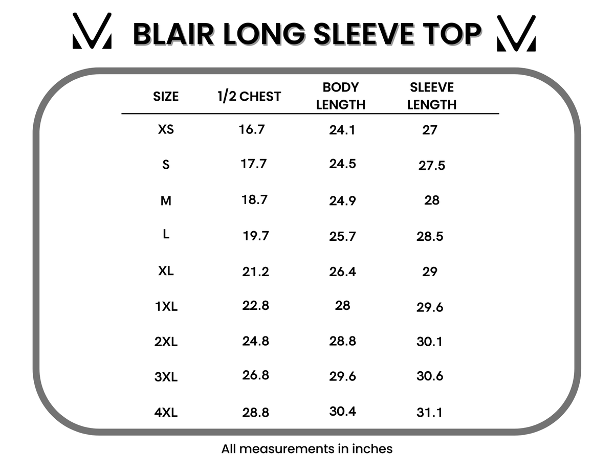 Blair Long Sleeve Top in Purple