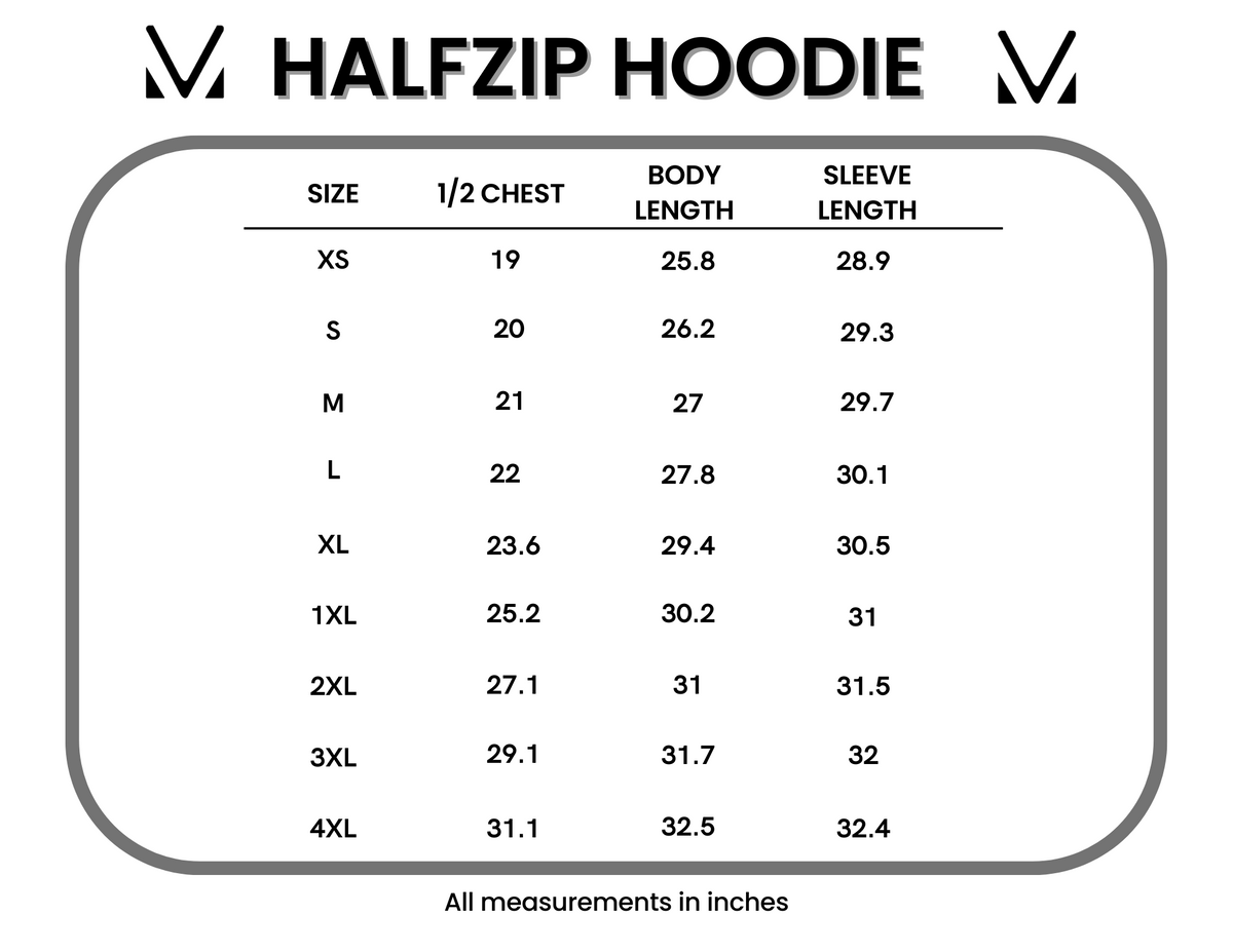 Classic HalfZip Hoodie in Black and Purple