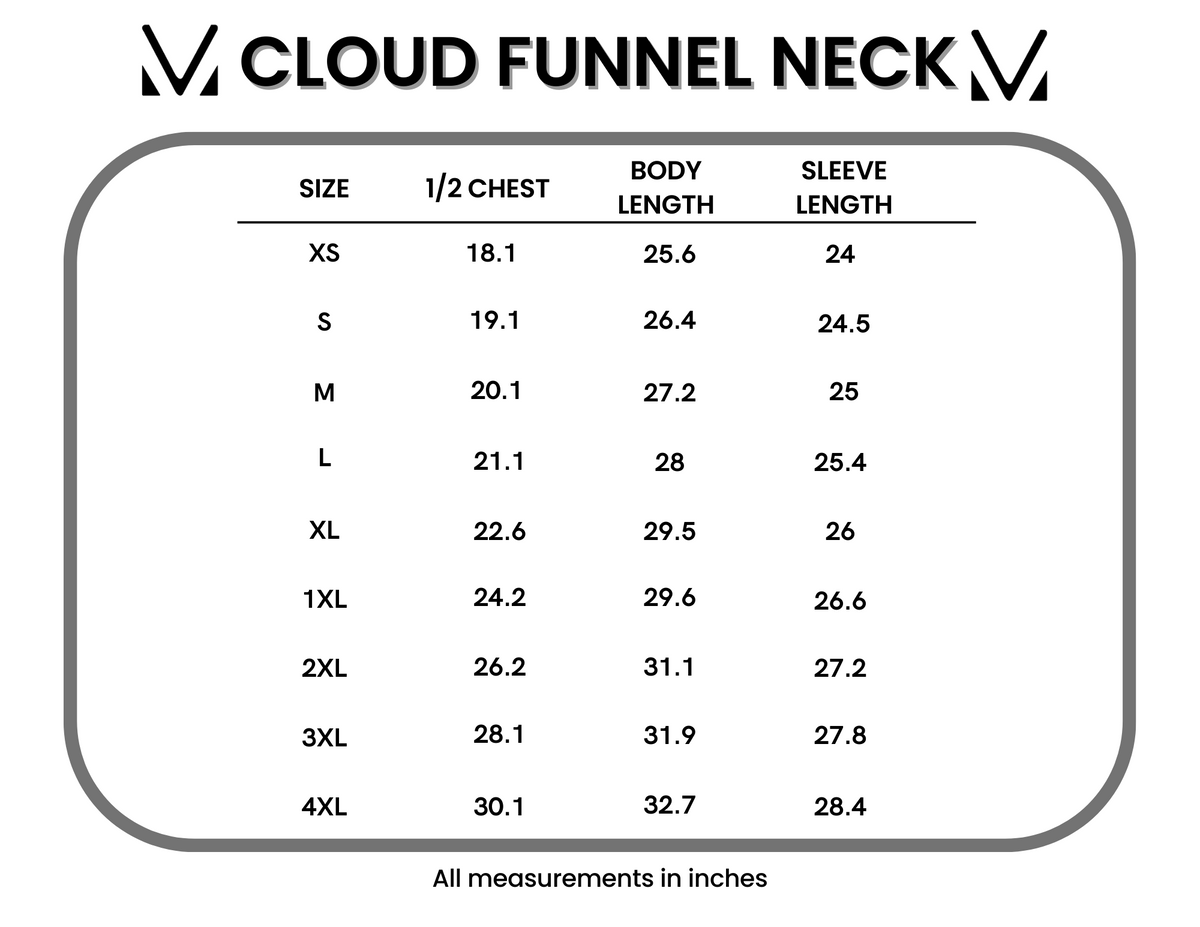 Cloud Funnel Neck in Olive