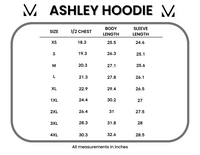 Ashley Hoodie in Teal Ribbons