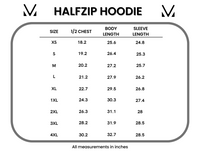 HalfZip Hoodie in Wildflower Meadow
