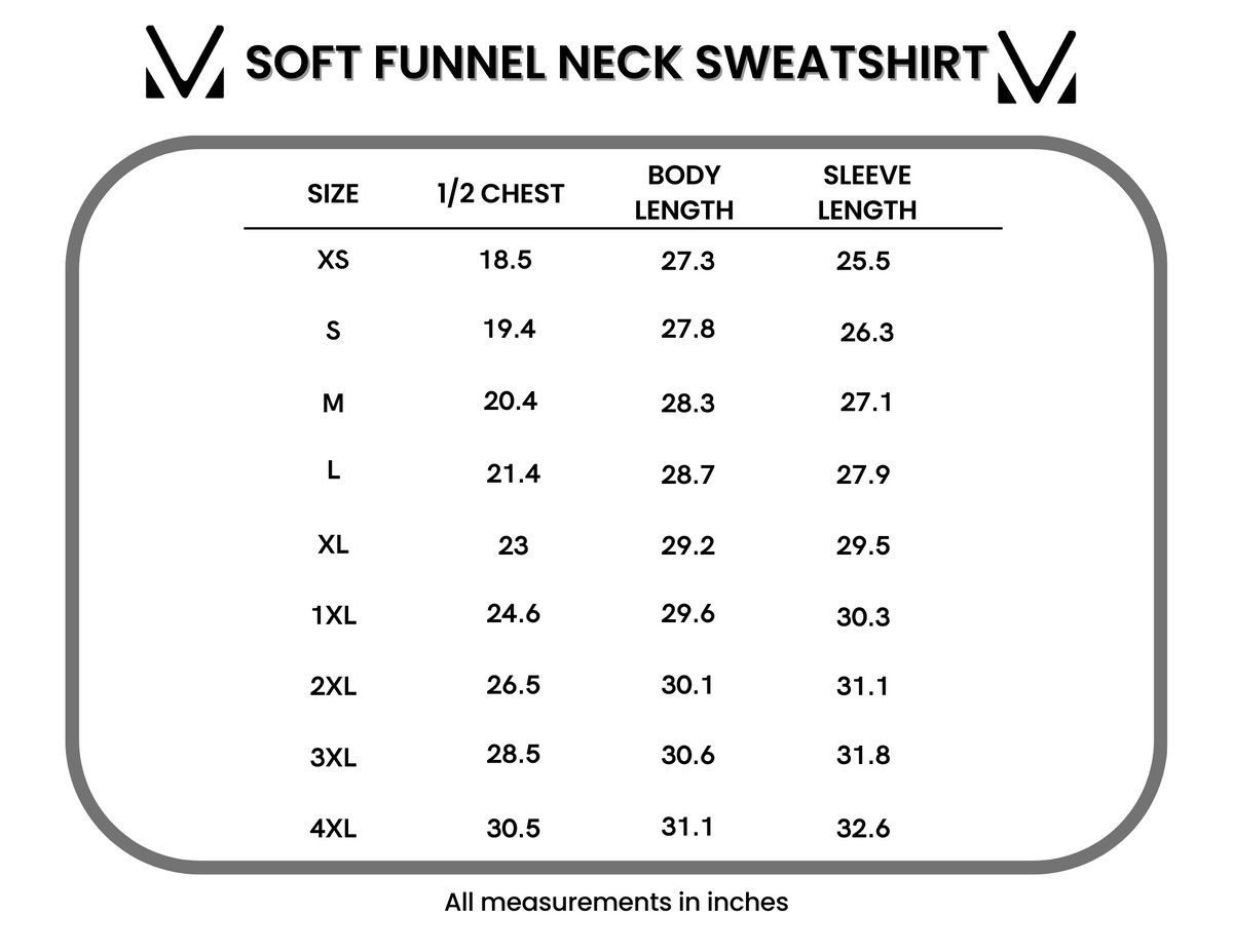 Soft Funnel Neck in Autumn Blossom