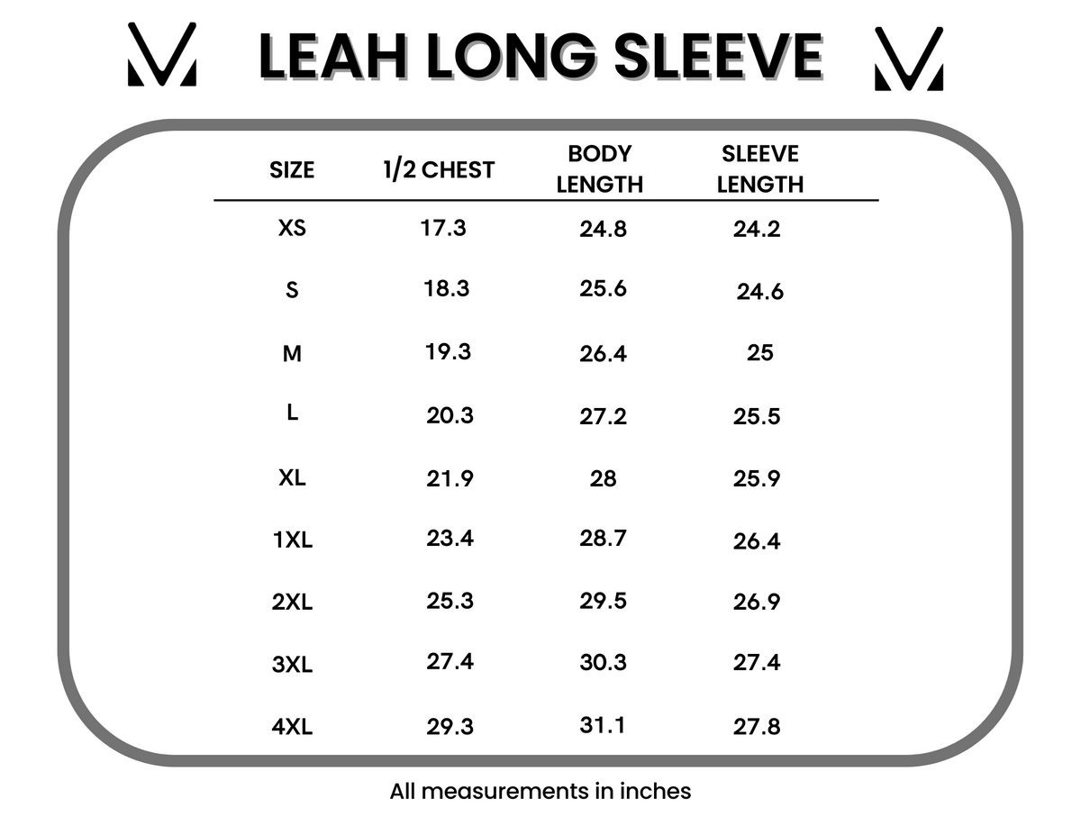 Leah Long Sleeve Top in Red