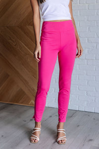 Dear Scarlett Magic Skinny Pants in Hot Pink