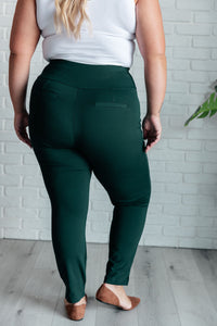 Dear Scarlett Magic Skinny Pants in Hunter Green