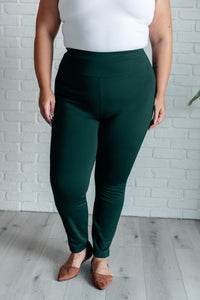 Dear Scarlett Magic Skinny Pants in Hunter Green