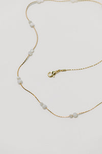 Making An Effort Delicate Beaded Necklace
