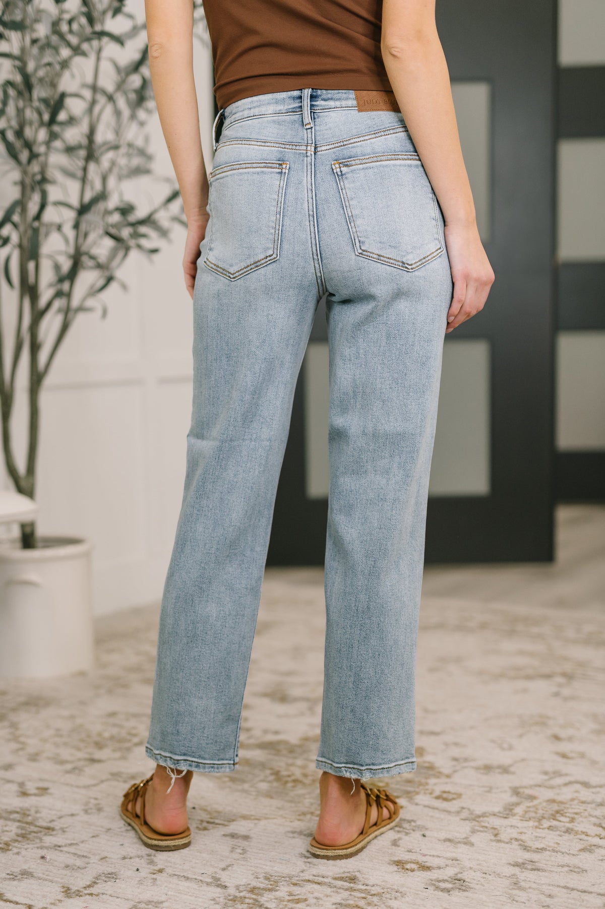 Judy Blue High Waist Ankle Straight