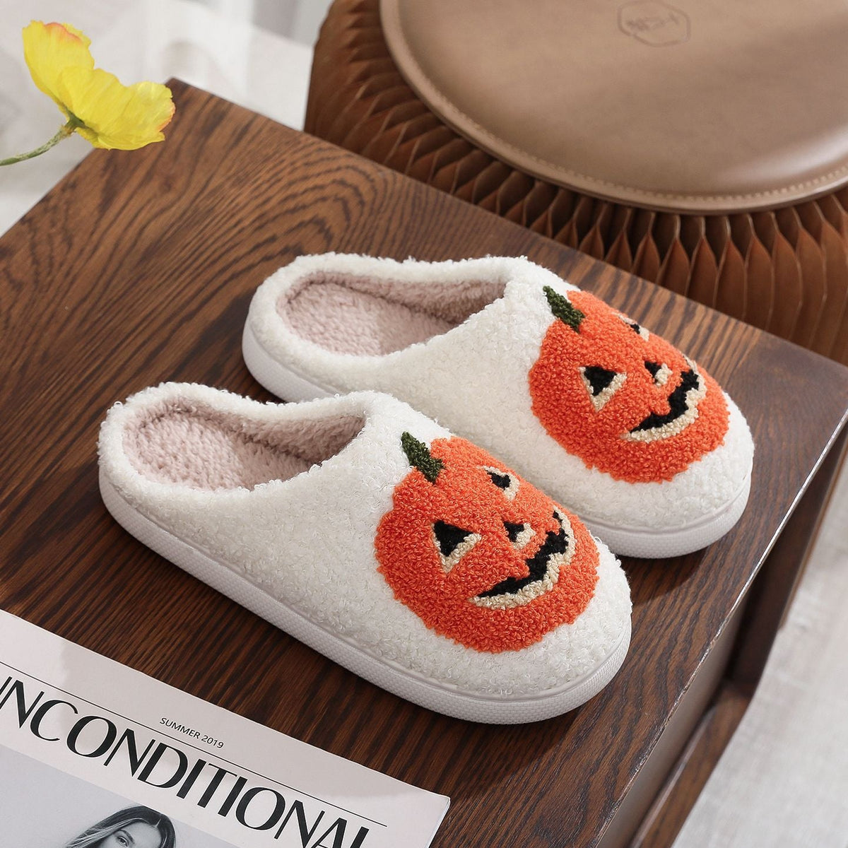 Halloween Slippers in Seven Prints