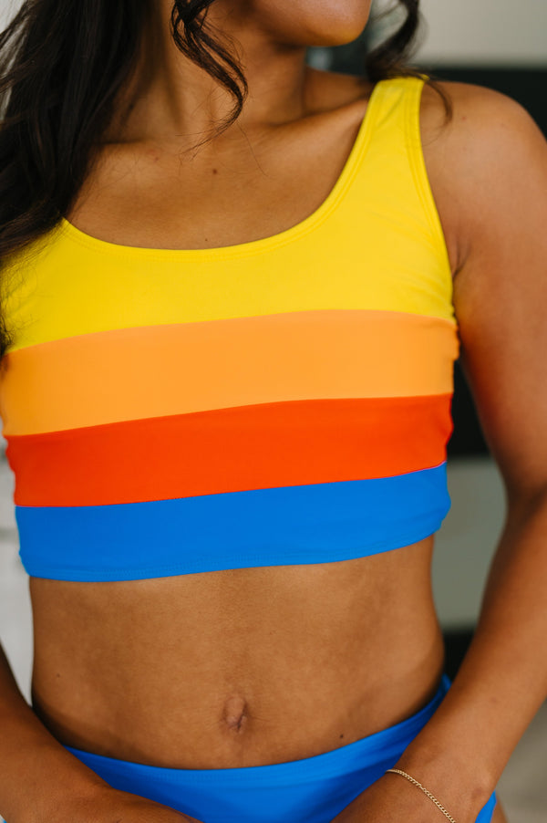 Primary Choice Ruched Swim Set