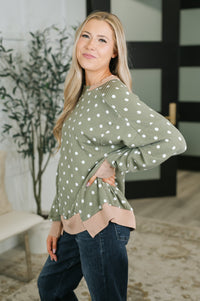 Speaks for Itself Textured Relaxed Pullover