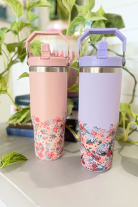 Flower Power On-the-Go Tumbler