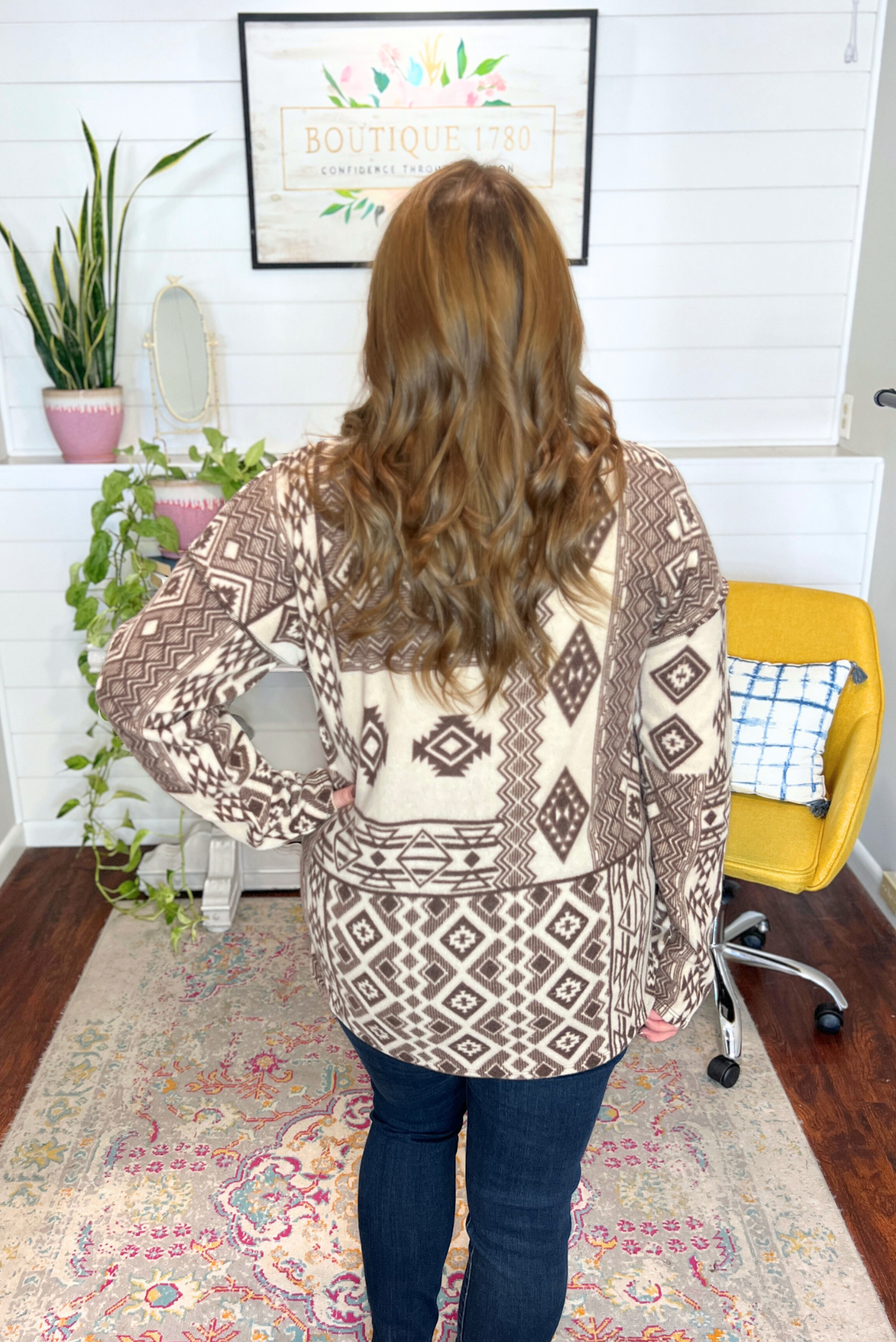 Aztec Fleece Pullover